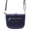 Luka 20-028 navy női bőr válltáska, oldaltáska 21 x 16.5 x 9 cm