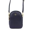 Gregorio 1705 DOLLARO navy női bőr kézitáska 13 x 18.5 x 7 cm