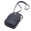 Gregorio 1705 DOLLARO navy női bőr kézitáska 13 x 18.5 x 7 cm