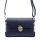 Luka 20-052 navy női bőr válltáska, oldaltáska 23.5 x 15.5 x 9 cm