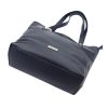 MiaMore 01-058 navy kék női bőr válltáska, shopper 40 x 30 x 12 cm