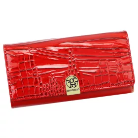   Gregorio AL-100 piros női bőr pénztárca 18.5 x 9.5 x 4 cm