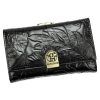 Gregorio HL-108 fekete női bőr pénztárca 14.5 x 9 x 3.8 cm 