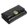 Gregorio HL-108 fekete női bőr pénztárca 14.5 x 9 x 3.8 cm 