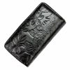 Gregorio HL-116 fekete mintás női bőr pénztárca 9.5 x 17 x 3.8 cm