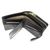 Gregorio HL-116 fekete mintás női bőr pénztárca 9.5 x 17 x 3.8 cm