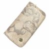Gregorio HL-116 bézs mintás női bőr pénztárca 9.5 x 17 x 3.8 cm