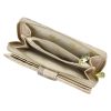 Gregorio HL-116 bézs mintás női bőr pénztárca 9.5 x 17 x 3.8 cm