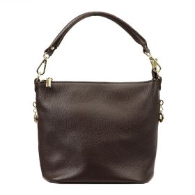   Patrizia 419-040 GOLD barna női bőr válltáska, oldaltáska 24 x 20 x 13 cm