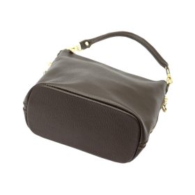   Patrizia 419-040 GOLD barna női bőr válltáska, oldaltáska 24 x 20 x 13 cm