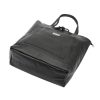 MiaMore 01-060 fekete női bőr válltáska, shopper 39 x 37 x 13 cm 