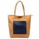 MiaMore 01-060 barna női bőr válltáska 39 x 37 x 13 cm 