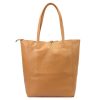 MiaMore 01-060 barna női bőr válltáska 39 x 37 x 13 cm 