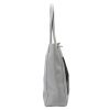 MiaMore 01-060 fekete-szürke női bőr válltáska 39 x 37 x 13 cm 