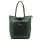 MiaMore 01-060 khaki női bőr válltáska 39 x 37 x 13 cm 