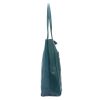 MiaMore 01-060 türkiz női bőr válltáska 39 x 37 x 13 cm 