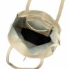 MiaMore 01-060 bézs női bőr válltáska 39 x 37 x 13 cm 