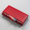 Peterson PTN SM-411 piros női marhabőr pénztárca