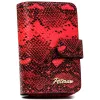 Peterson PTN SM-602 piros női bőr pénztárca 16,5 x 10 x 3 cm