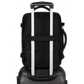 Peterson PTN PLG-04 fekete férfi hátizsák 30 x 40 x 20 cm