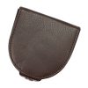 Albatross HS C.CASE Z barna klasszikus patkó bőr pénztárca 7 x 5 cm