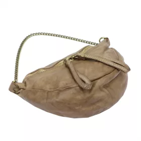 VS 018 barna női bőr válltáska 25 x 17 x 7 cm