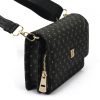 BRICIOLE 4150# fekete női válltáska 6 x 13 x 20 cm