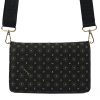 BRICIOLE 4150# fekete női válltáska 6 x 13 x 20 cm