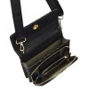 BRICIOLE 4150# fekete női válltáska 6 x 13 x 20 cm