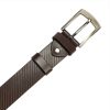 Rovicky RPM-05-PUM BROWN férfi marhabőr öv