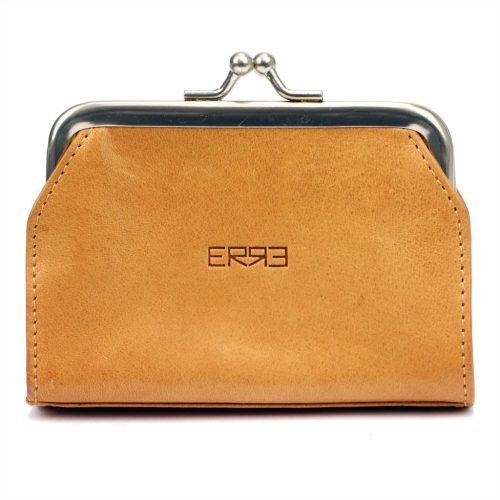 ERRE K32 H08 P452 krém bőr pénztárca 6 x 9 cm