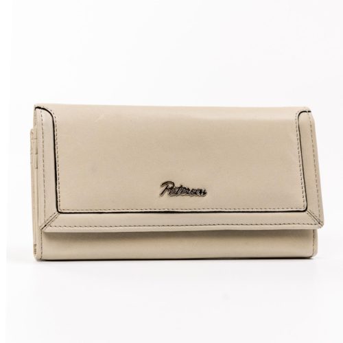 Peterson PTN KA-23 szürke női bőr pénztárca 18 x 12 x 3 cm
