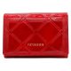 Peterson PTN 445-PLT piros női bőr pénztárca 14 x 11.5 x 3 cm