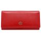 Rovicky RPX-27A-ML piros női bőr-rostbőr pénztárca 19 x 9,5 cm