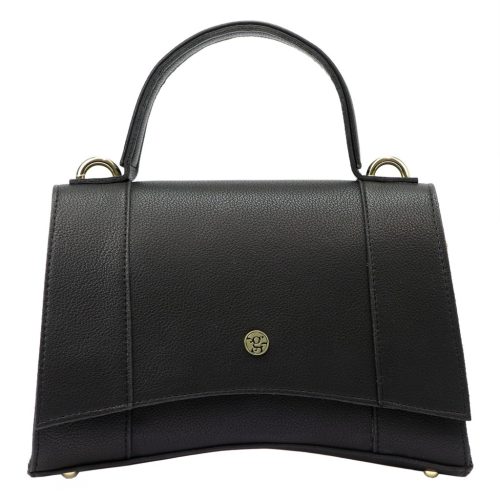 Gregorio EKO PREMIUM 1005 fekete női kézitáska, válltáska 28 x 20 x 10 cm 