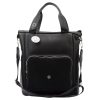 Gregorio EKO PREMIUM 1013 fekete női válltáska, kézitáska 34 x 35 x 16 cm