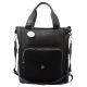 Gregorio EKO PREMIUM 1013 fekete női válltáska, kézitáska 34 x 35 x 16 cm