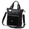 Gregorio EKO PREMIUM 1013 fekete női válltáska, kézitáska 34 x 35 x 16 cm