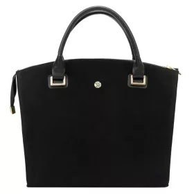   Gregorio EKO PREMIUM 1010 fekete női kézitáska, válltáska 37 x 29 x 15 cm