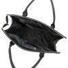 Gregorio EKO PREMIUM 1010 fekete női kézitáska, válltáska 37 x 29 x 15 cm 