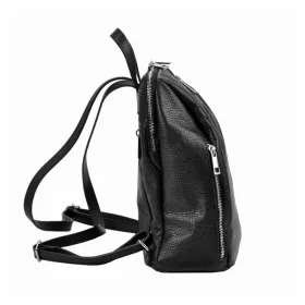   Patrizia 518-011 olasz barna női bőr hátizsák 28.5 x 30 x 15 cm