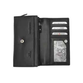 492820 002 Giorgio Carelli pénztárca fekete RFID