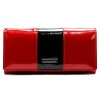 Cavaldi H22-3-SH9 piros bőr női bőr pénztárca 18,5 x 9 cm