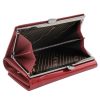 Lorenti H23-3-SH9 piros női bőr pénztárca 12.5 x 9.5 x 2.5 cm