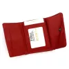 Cavaldi H32-1-RS9 piros női bőr pénztárca 10 x 8,5 cm