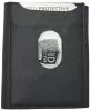 Giorgio Carelli fekete bőr pénztárca, RFID 9 x 7,5 cm
