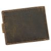 Nordee MSD-01 N992L HUNTER barna férfi bőr pénztárca 13 x 9.5 x 2.5 cm