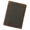 Nordee MSD-01 N4 HUNTER barna férfi bőr pénztárca 9.5 x 12.5 x 3 cm