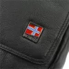 Nordee MSD-02 GM03 NAPPA fekete férfi bőr oldaltáska 21 x 23 x 7 cm
