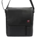 Nordee MSD-02 GM11 NAPPA fekete férfi marhabőr övtáska 23 x 25 x 8 cm